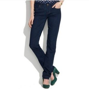 Madewell Rail Straight Dark Blue Jeans 27